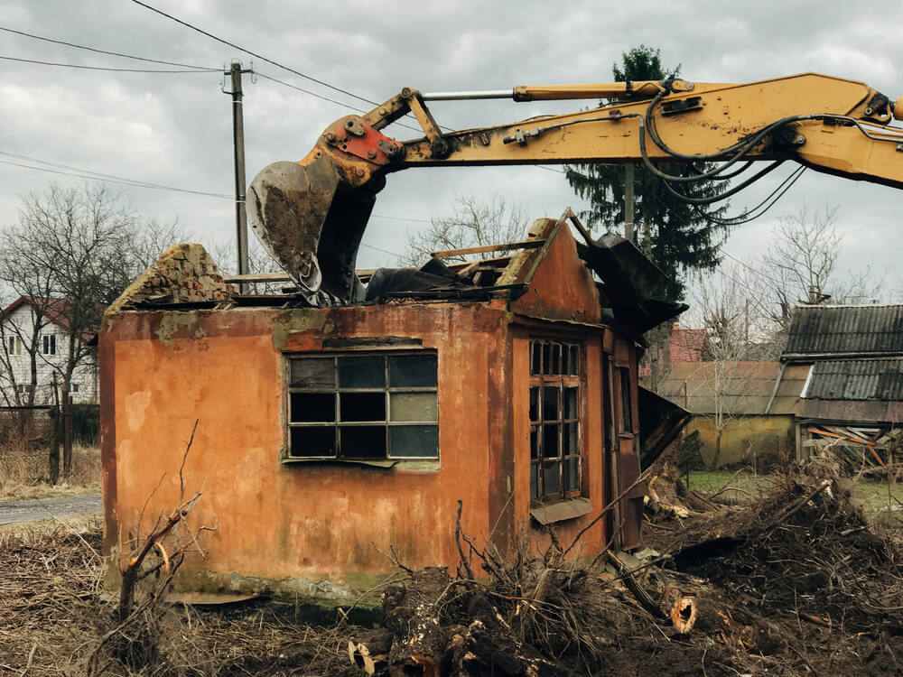 Phase of Residential Demolition